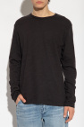 Rag & Bone BLACK T-shirt with long sleeves