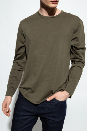 love-studded denim jacket  Long-sleeved T-shirt