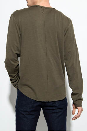 PortsPURE patchwork denim jacket  Long-sleeved T-shirt