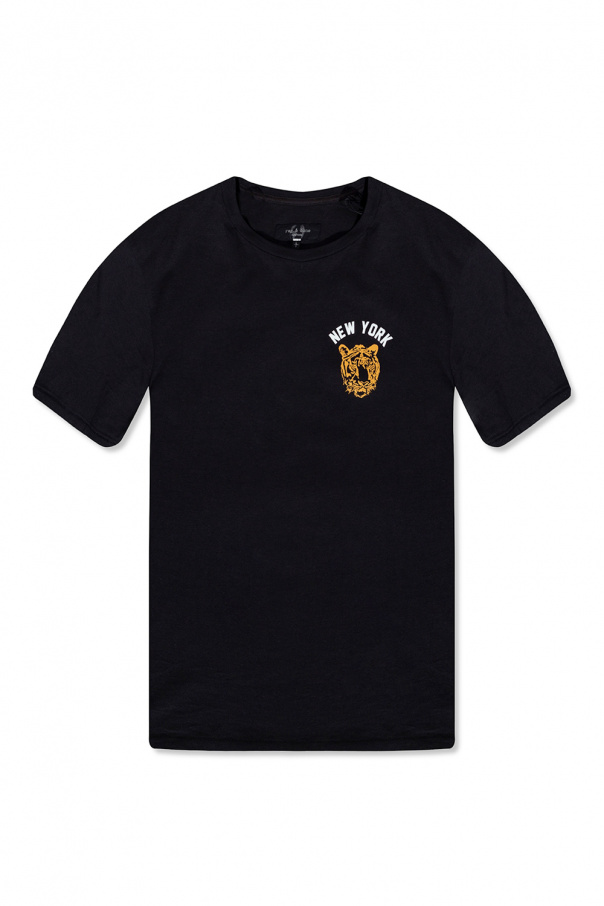 Versace Kids Barocco print polo Sn99 shirt  Printed T-shirt