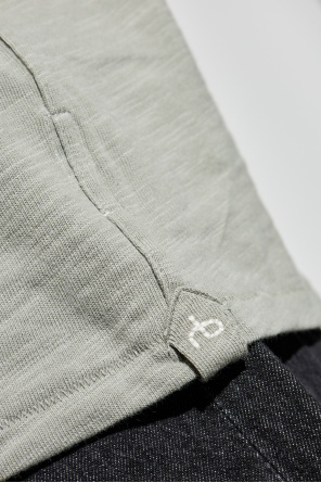 Rag & Bone  T-Shirt mit Rundhalsausschnitt