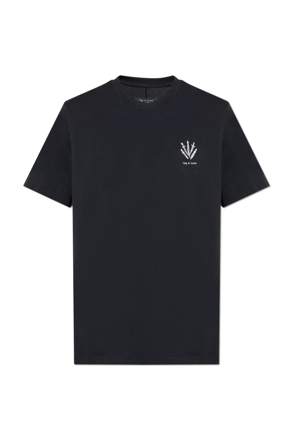 Cotton t-shirt with logo od Rag & Bone 