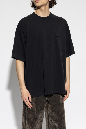 VETEMENTS T-Shirt mit gesticktem Logo