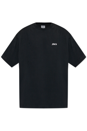 T-Shirt mit aufgedrucktem Logo