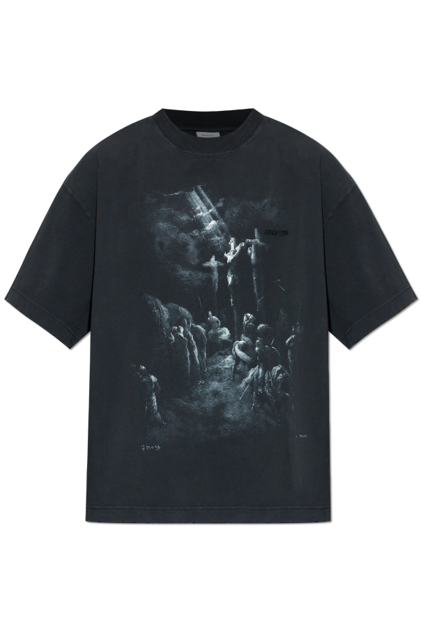 T-shirt with print od VETEMENTS