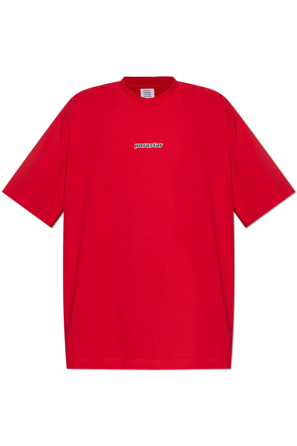 T-shirt with print od VETEMENTS