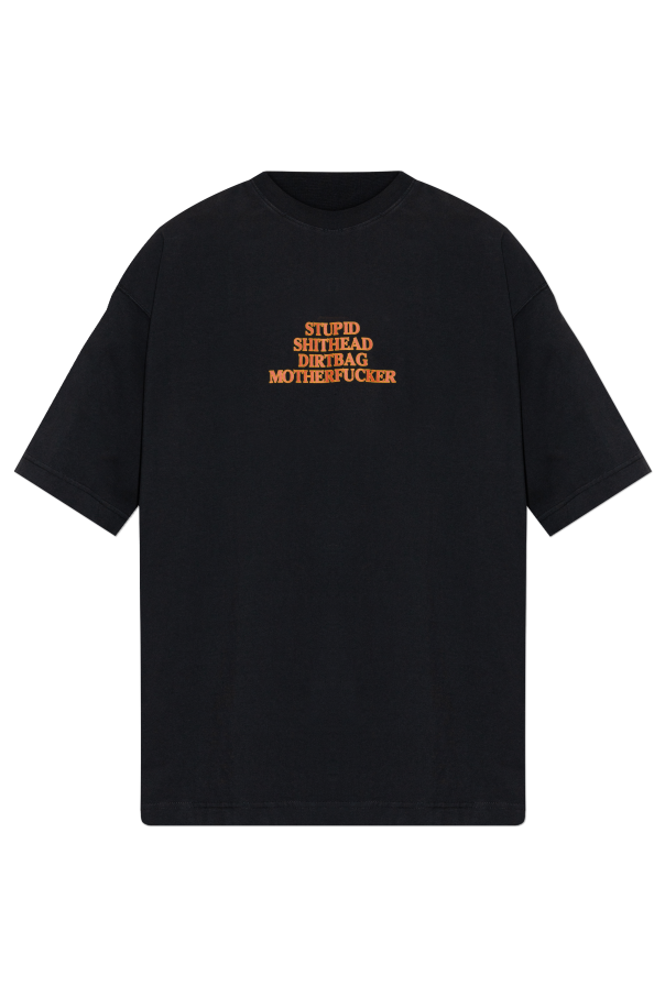 T-shirt with print od VETEMENTS
