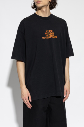 VETEMENTS T-Shirt mit Aufdruck