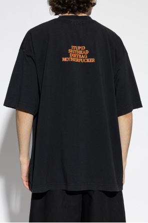 VETEMENTS T-Shirt mit Aufdruck