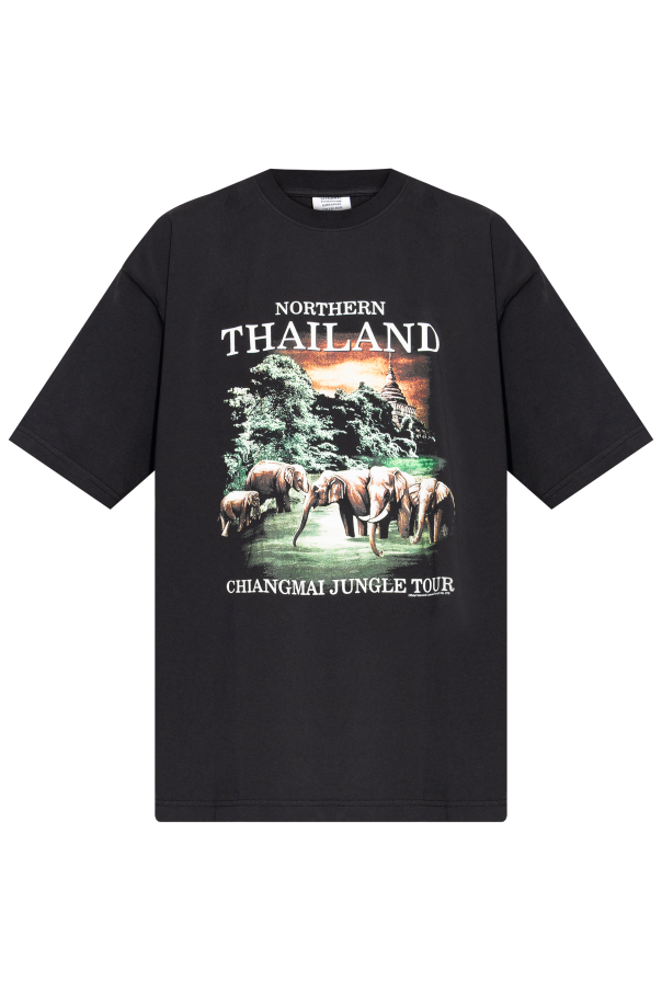 T-shirt with print od VETEMENTS