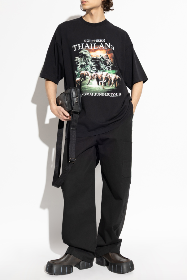 VETEMENTS T-Shirt mit Aufdruck