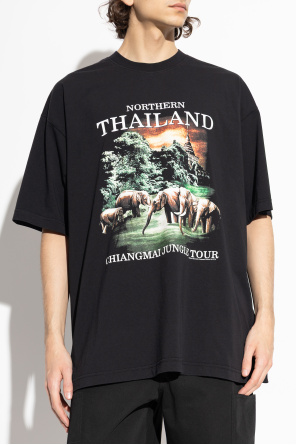 VETEMENTS T-Shirt mit Aufdruck