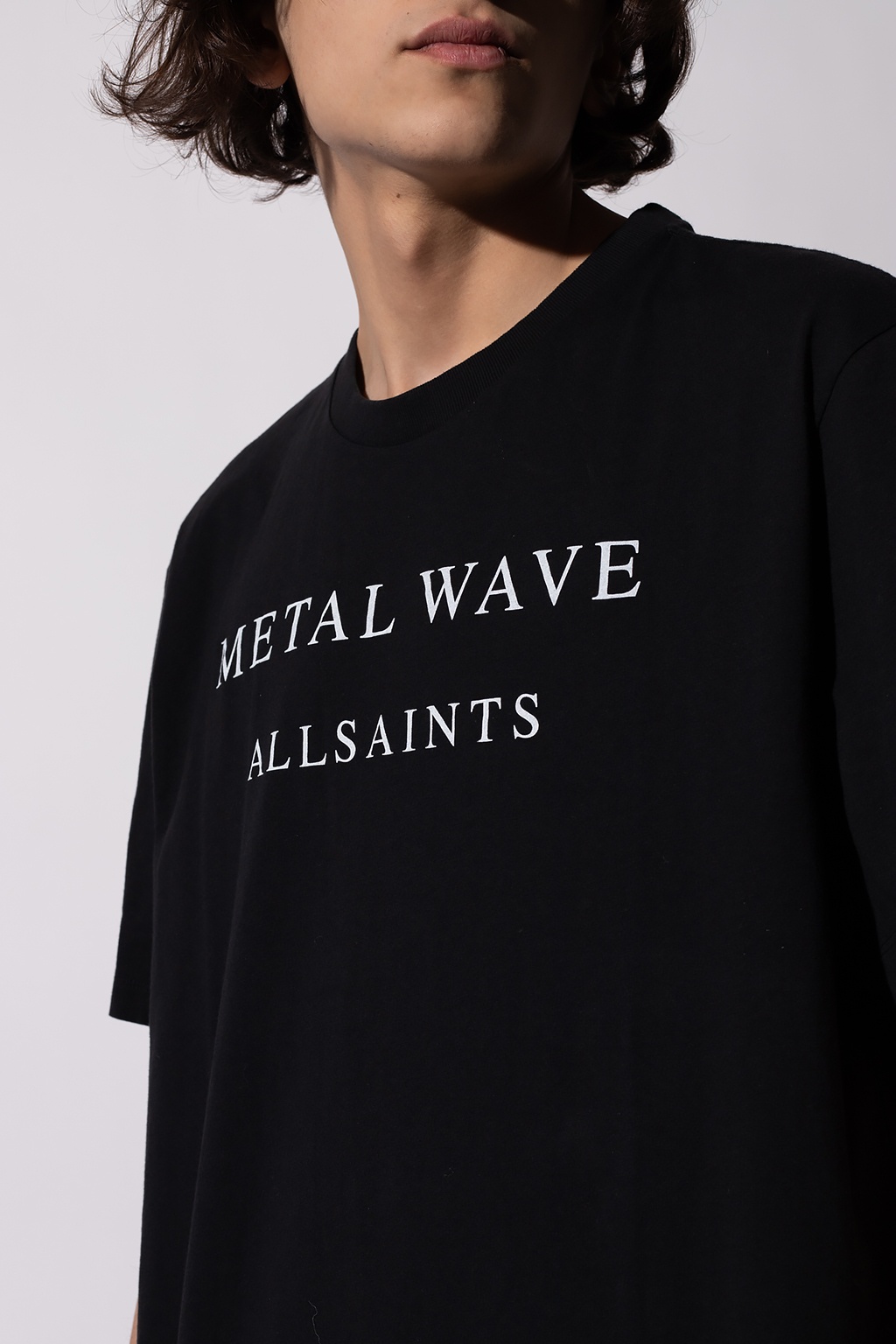 allsaints metal wave