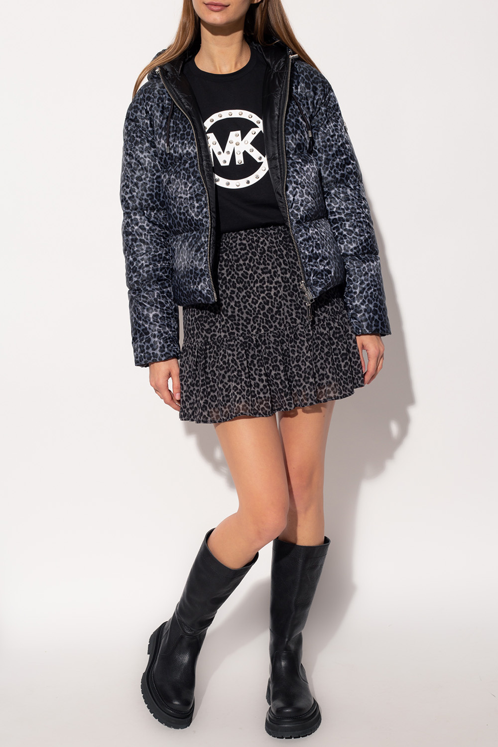 Michael Michael Kors Logo T - IetpShops - Valentino contrast-panel hoodie |  shirt | Women's Clothing