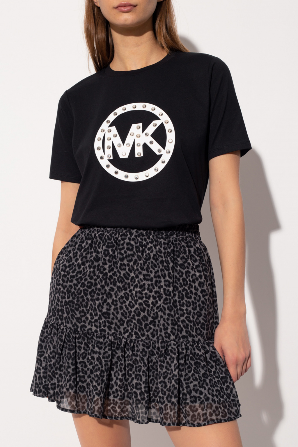 pædagog Overlegenhed Bare overfyldt Black Logo T-shirt Michael Michael Kors - Vitkac TW