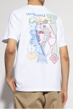 Casablanca T-shirt with print