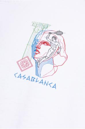 Casablanca T-shirt with print