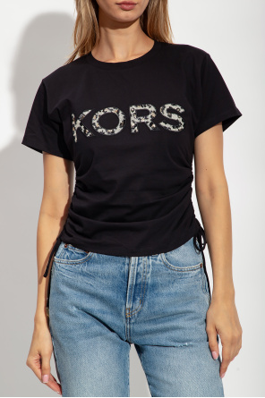 Michael Michael Kors T-shirt z cekinami