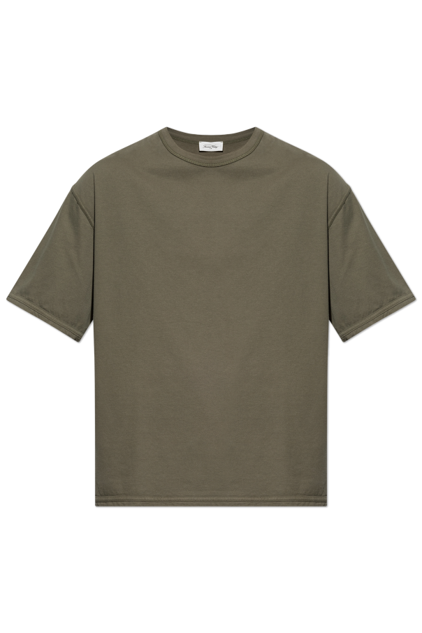 T-shirt with a round neckline od American Vintage