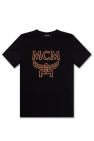 MCM BLACK Logo T-shirt
