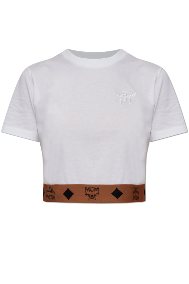 Cotton top with logo od MCM