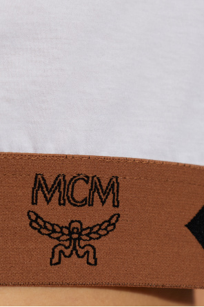 MCM Top de algodón con logo