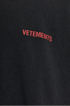 VETEMENTS Tričko s potlačeným logom