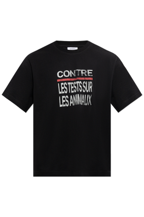T-shirt with a vintage effect