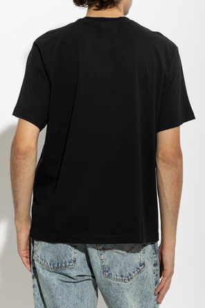 VETEMENTS Tričko s efektom `vintage`