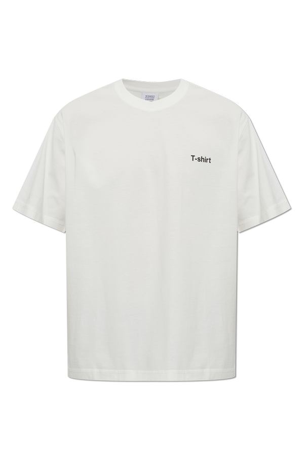 T-shirt with print od VETEMENTS