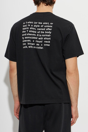 VETEMENTS T-shirt de algodão