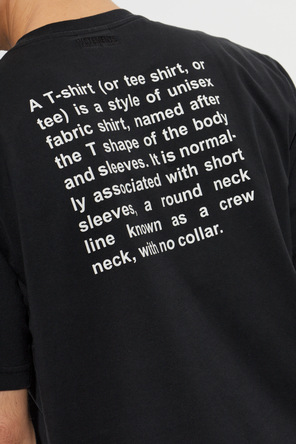 VETEMENTS T-shirt de algodão