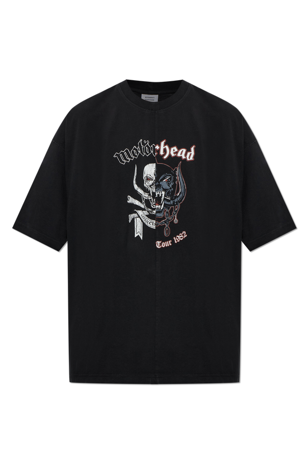 T-shirt with print od VETEMENTS