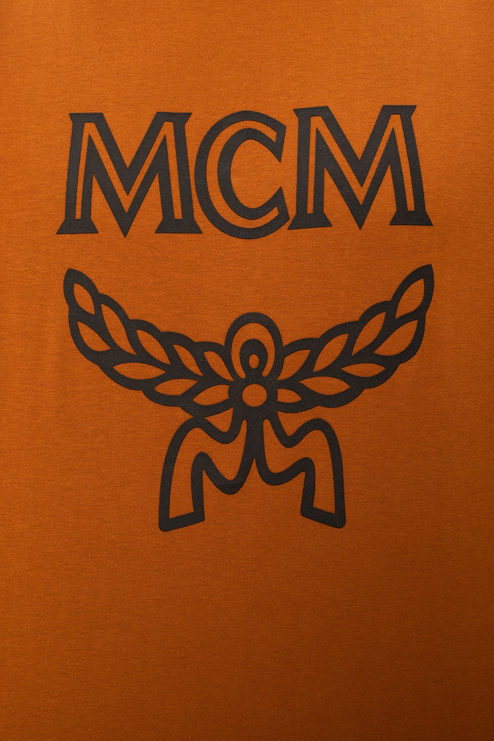 Brown Logo T-shirt MCM - Vitkac Sweden