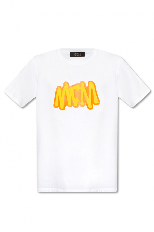 MCM Calvin Klein Kids New York photo T-shirt
