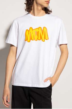 MCM Calvin Klein Kids New York photo T-shirt