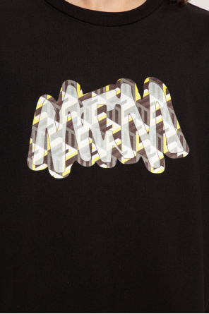 MCM Floral Pattern Pocket Detailed Cotton Shirt
