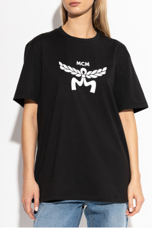 MCM T-shirt z nadrukiem