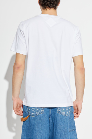 MCM Camiseta de algodón con bolsillo
