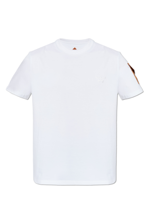 Camiseta de algodón con logo od MCM