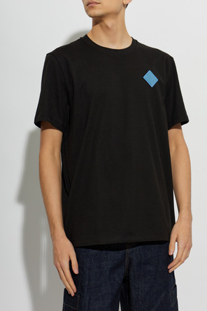 MCM T-shirt de algodão com decote redondo