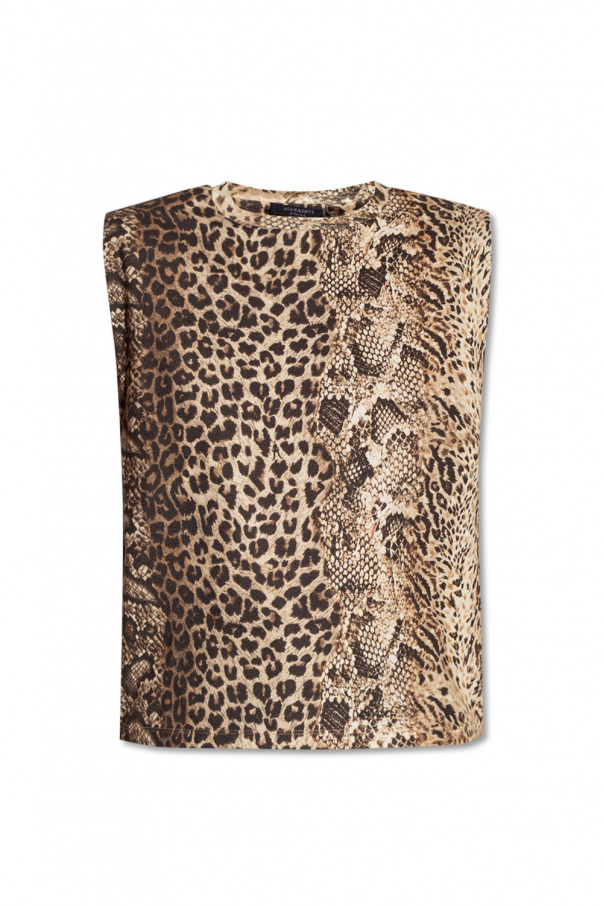 AllSaints ‘Mika’ tank top with animal motif