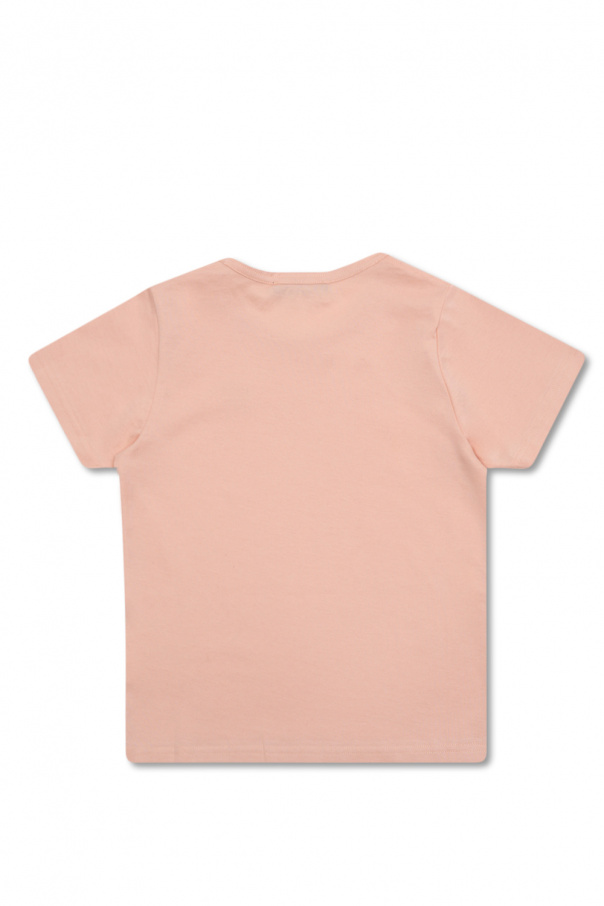 Acne Studios Kids michael kors plain linen Funnel shirt item