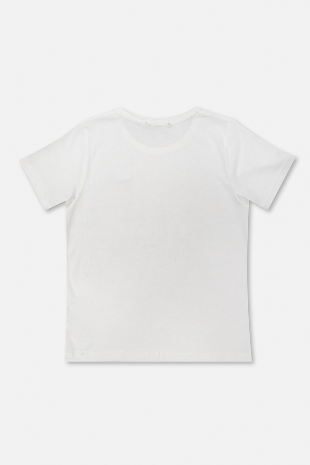 T-shirt basic a maniche corte in cotone Pima T-shirt with logo