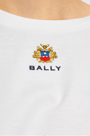 Bally T-shirt z wyszytym logo