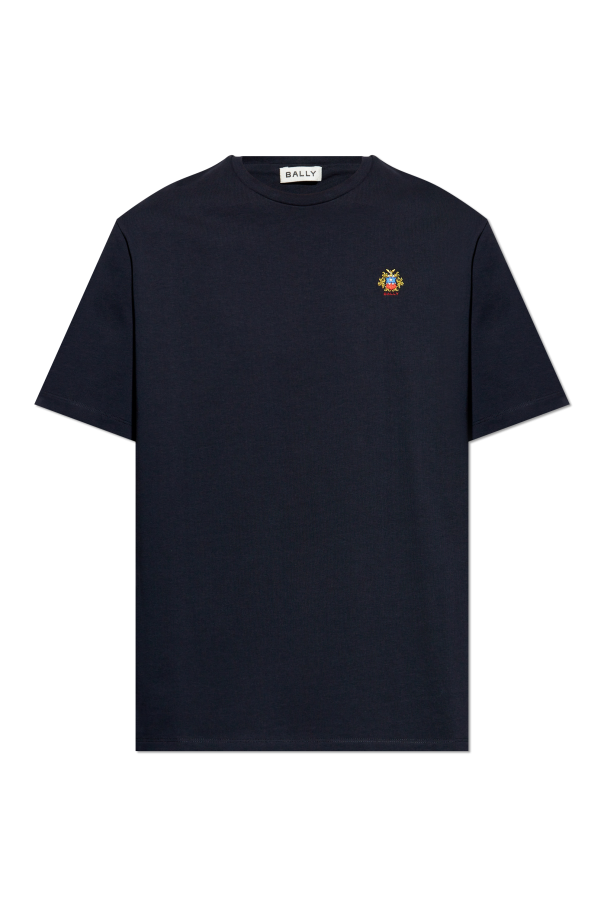 Bally T-shirt with embroidered logo