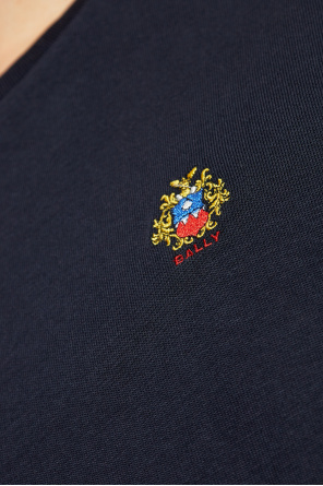 Bally T-shirt with embroidered logo