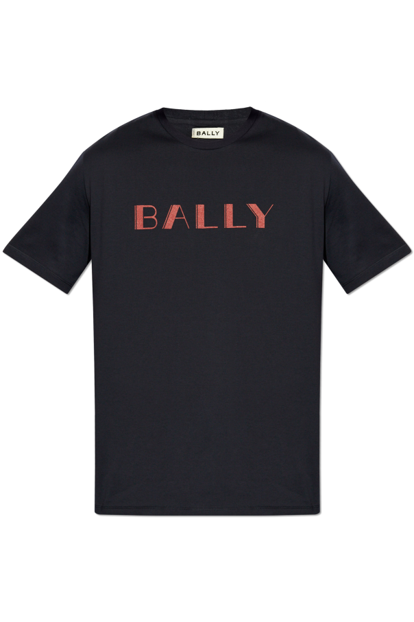 Bally T- shirt z nadrukowanym logo
