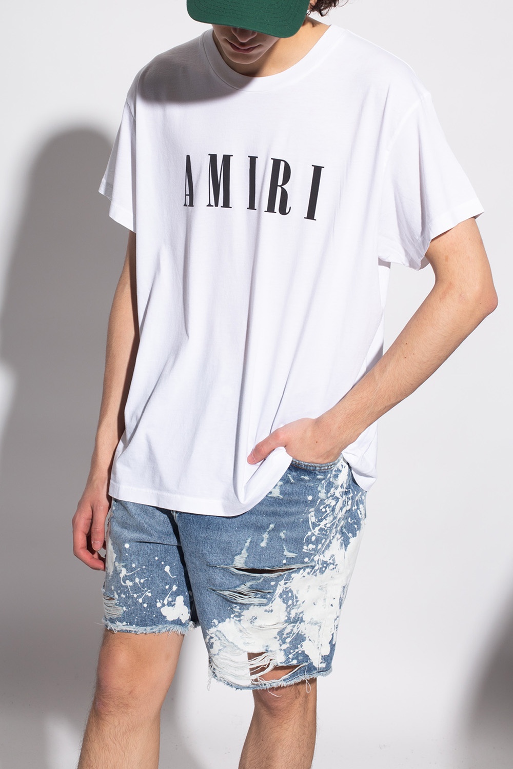 Amiri Logo T-shirt, Men's Clothing