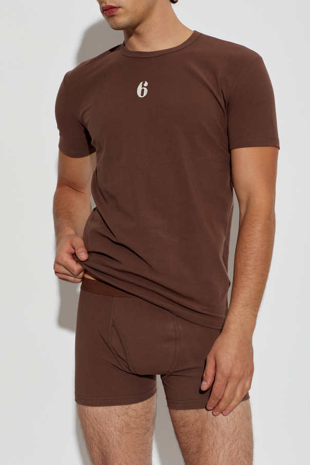 MM6 Maison Margiela T-shirt bieliźniany
